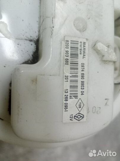 Топливный насос Renault Logan K7J 2004-2016