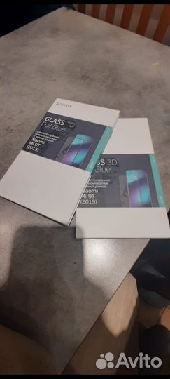 Чехол и стекло