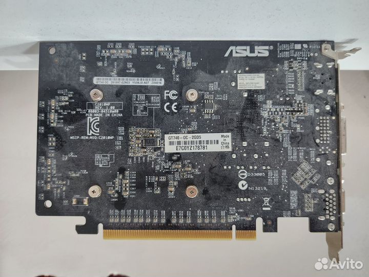 Asus GeForce GT 740 OC 2Gb