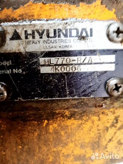 Hundai 770-7 разбор