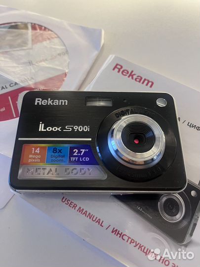 Компактный фотоаппарат Rekam iLook S900i