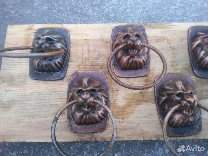 Ручка дверная лев СССР