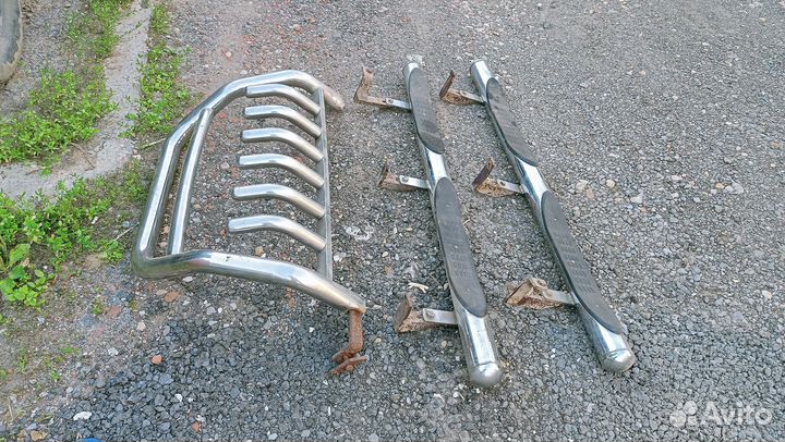 Пороги на hyundai santa fe