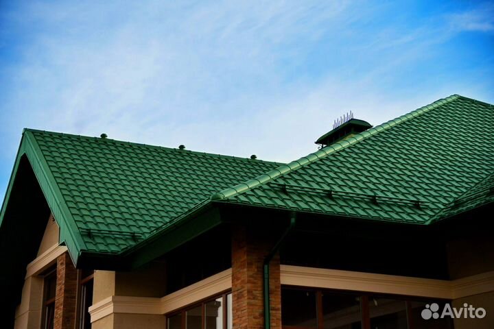 Кровля из металлочерепицы