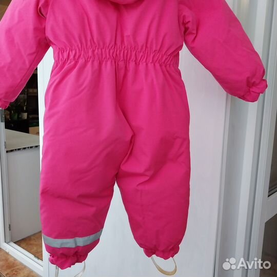 Зимний комбинезон для девочки 74 80