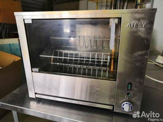 Гриль карусельный для приготовления кур