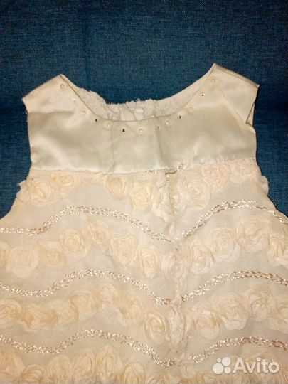 Детское нарядное платье 122/128