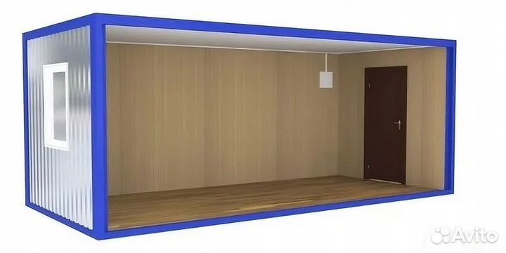 Проект складской бытовки бкс-05, распашонка - (осп