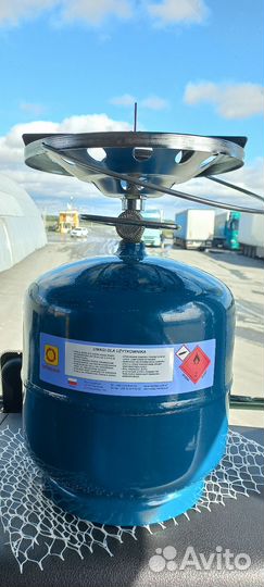 Польский газовый баллон с горелкой