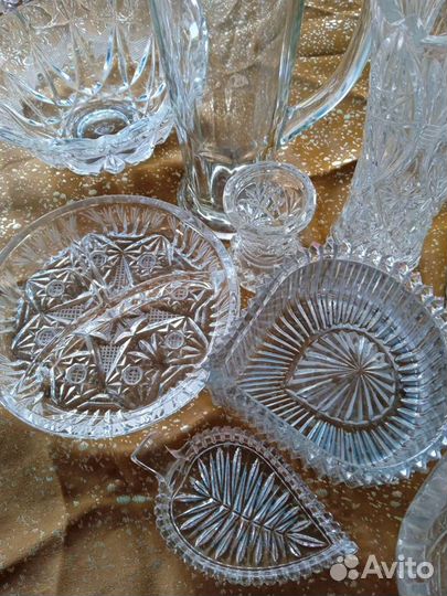 Хрустальная посуда ссср. Отправляю