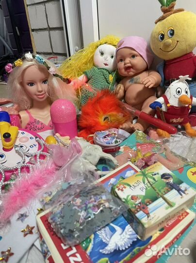 Детские игрушки пакетом для девочки