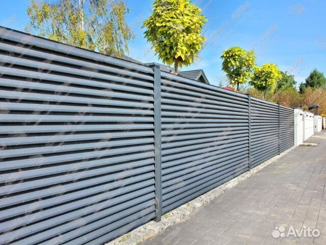 Забор жалюзи еврозабор