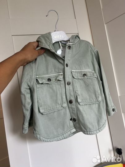 Джинсовая куртка zara 86 размер