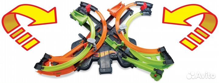 Большой Гоночный трек HOT wheels