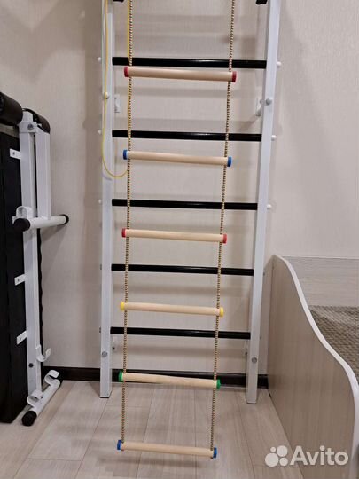 Веревочная лестница для шведской стенки