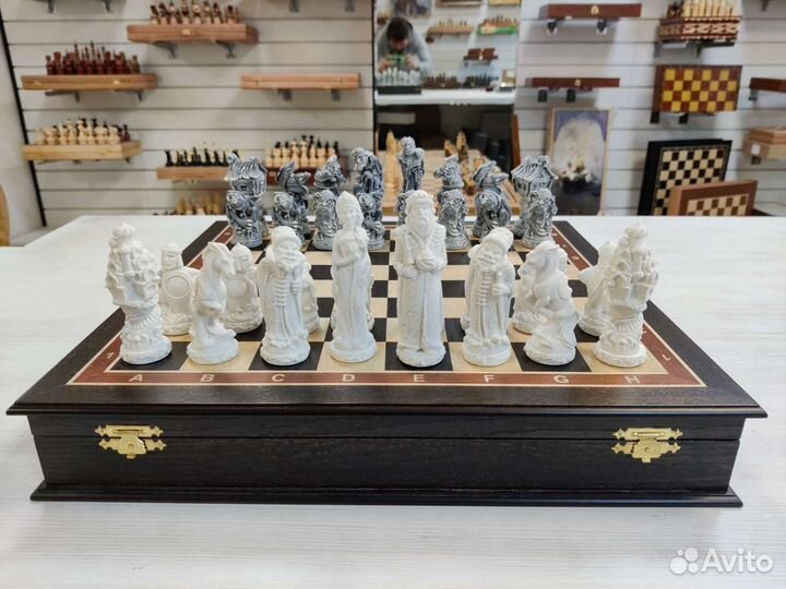 Шахматы Русские сказки в ларце