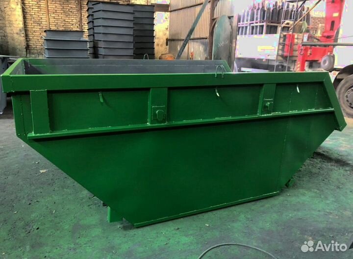 Бункер для мусора, контейнер 8 м3. Арт 26101