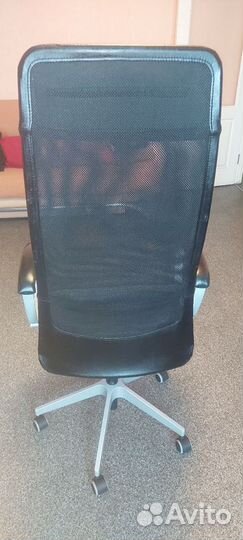 Офисное кресло IKEA markus(оригинал),нат.кожа