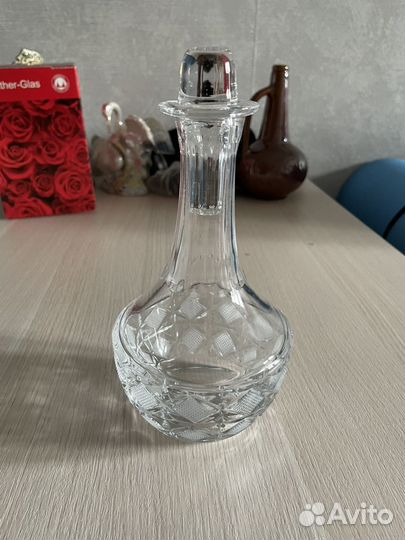 Графин штоф хрустальный