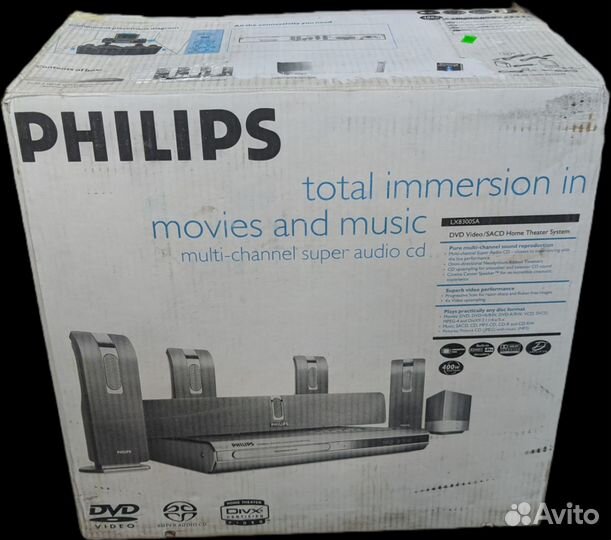 Philips lx8300sa стерео система