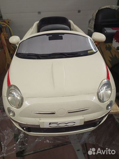 Детский электромобиль фиат 500