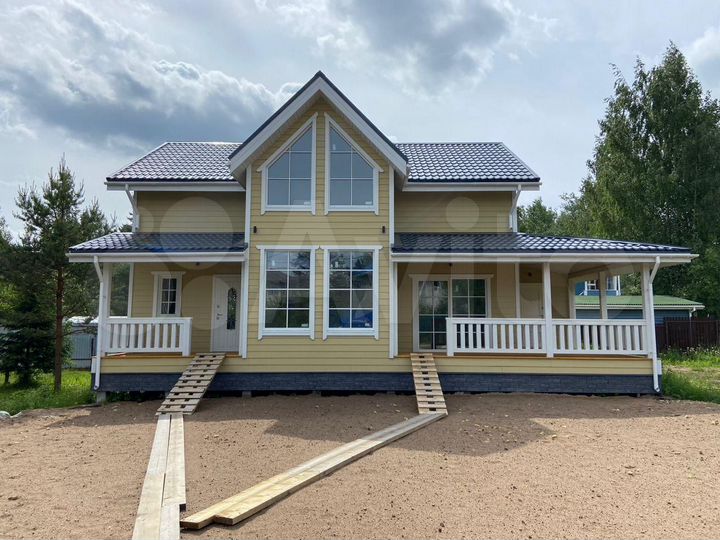 Дом 155 м² на участке 9 сот.