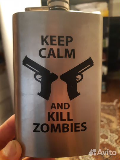 Фляжка походная из нержавеющей стали