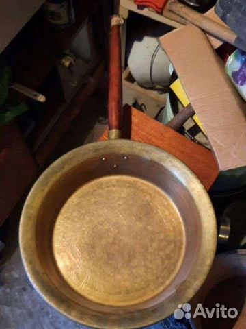 Старинный таз для варки варенья