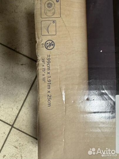 Надувной матрас intex 99 х 1.91 х 25 с насосом