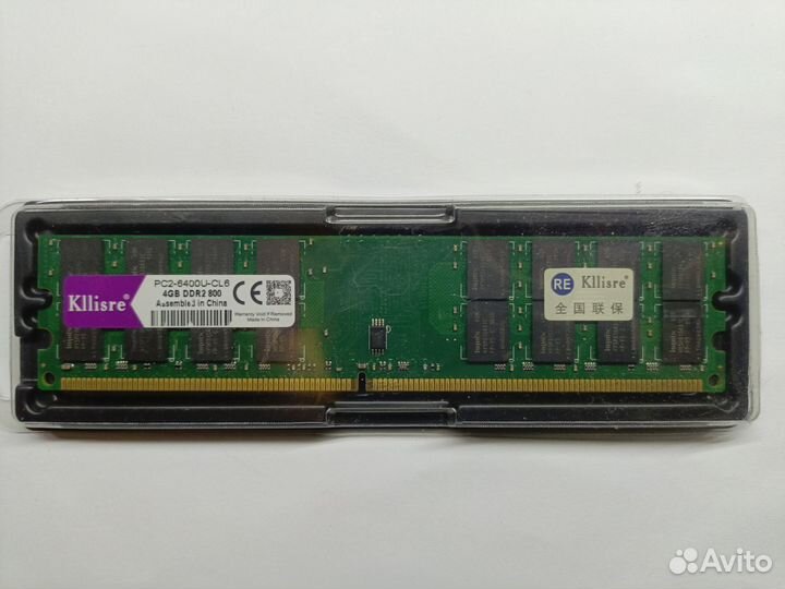 Планка памяти 4GB DDR2 800MHz для AMD