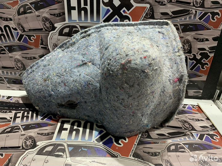 Шумоизоляция задней левой арки в багажнике BMW E63