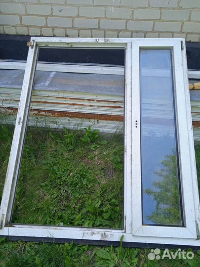 Окна пластиковые б/у
