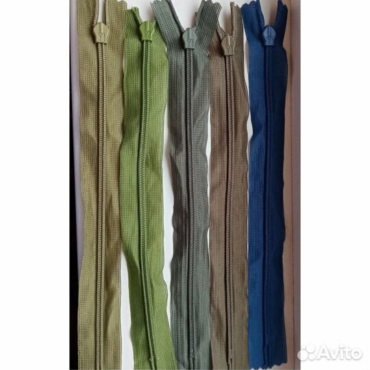 Молнии потайные