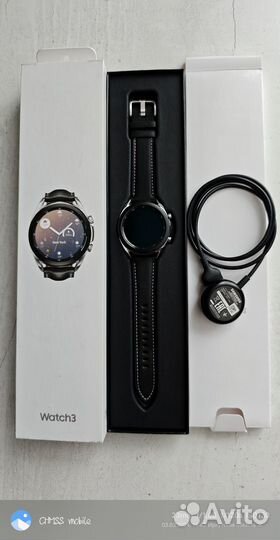 Смарт часы Samsung galaxy watch 3+беспроводное зу