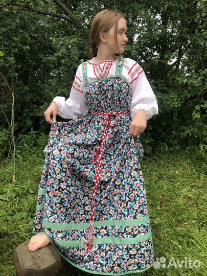 Русский народный сарафан
