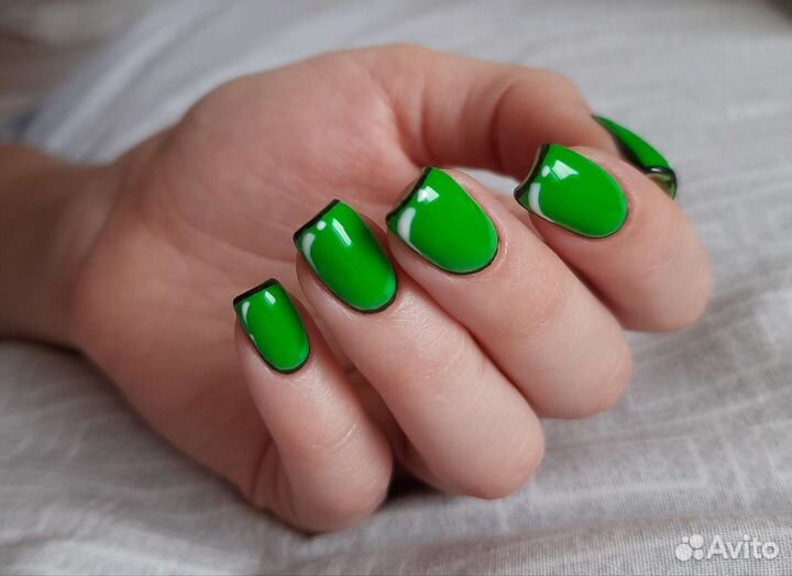 Маникюр гель лак