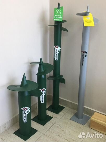 Наконечники для винтовых свай от завода