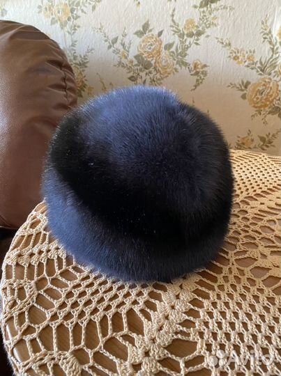 Шапка норковая женская бу