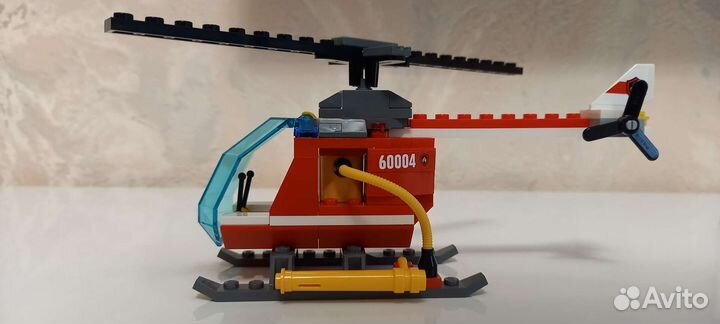Lego city 60004 пожарная станция