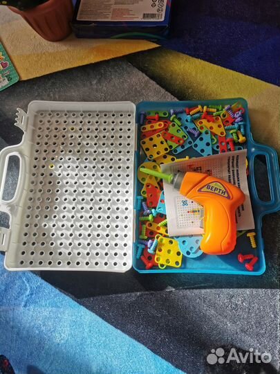 Конструктор Мозаика с шуруповертом