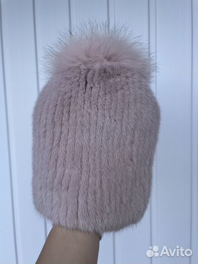 Шапка зимняя меховая женская
