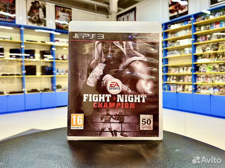 Fight Night Champion PS3 диск