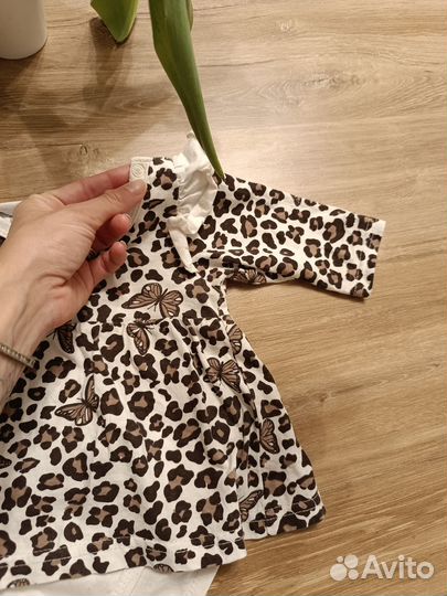 Платье боди для девочки 62 68