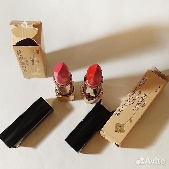 Lancôme помады Rouge A Levres Satin новые. Винтаж