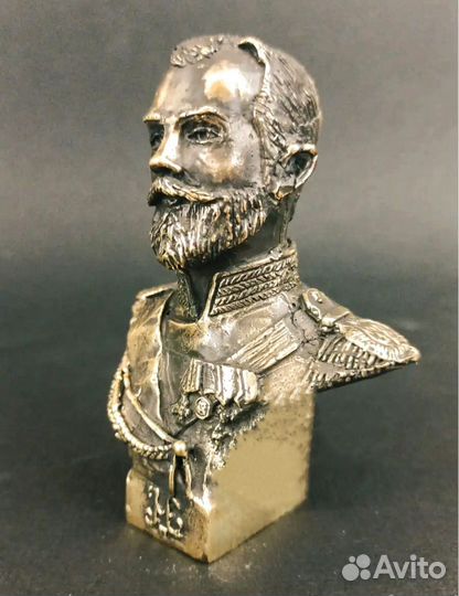 Статуэтка бюст Николай 2