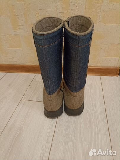 Валенки женские 39 размер (сапоги войлочные)