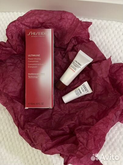 Наборы косметики Estee Lauder, Shiseido, Erborian