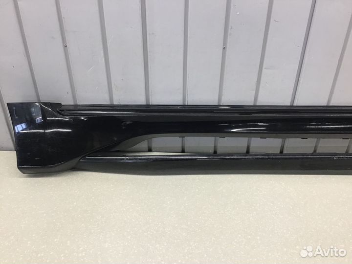 Накладка на порог (наружная) Lexus LX 570 2007-201