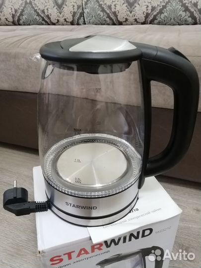 Чайник электрический новый starwind SKG5210