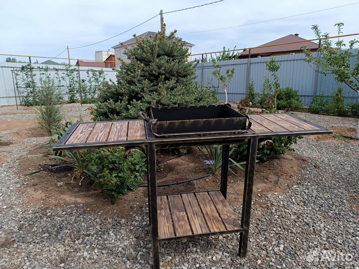 Мангал лофт кованый